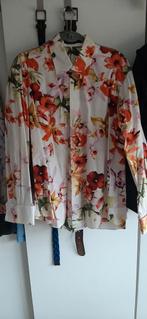 Hans Ubbink Overhemd met Bloemenprint, Kleding | Heren, Overhemden, Overige kleuren, Hans Ubbink, Zo goed als nieuw, Halswijdte 39/40 (M)