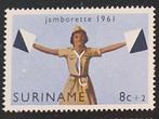 Suriname 1961 - nvph 371-375 - Jamborette, Verzenden, Postfris