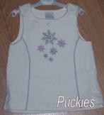 Maat 80 Witte corduroy jurk *NIEUW*, Kinderen en Baby's, Babykleding | Maat 80, Meisje, Jurkje of Rokje, New Baby, Nieuw