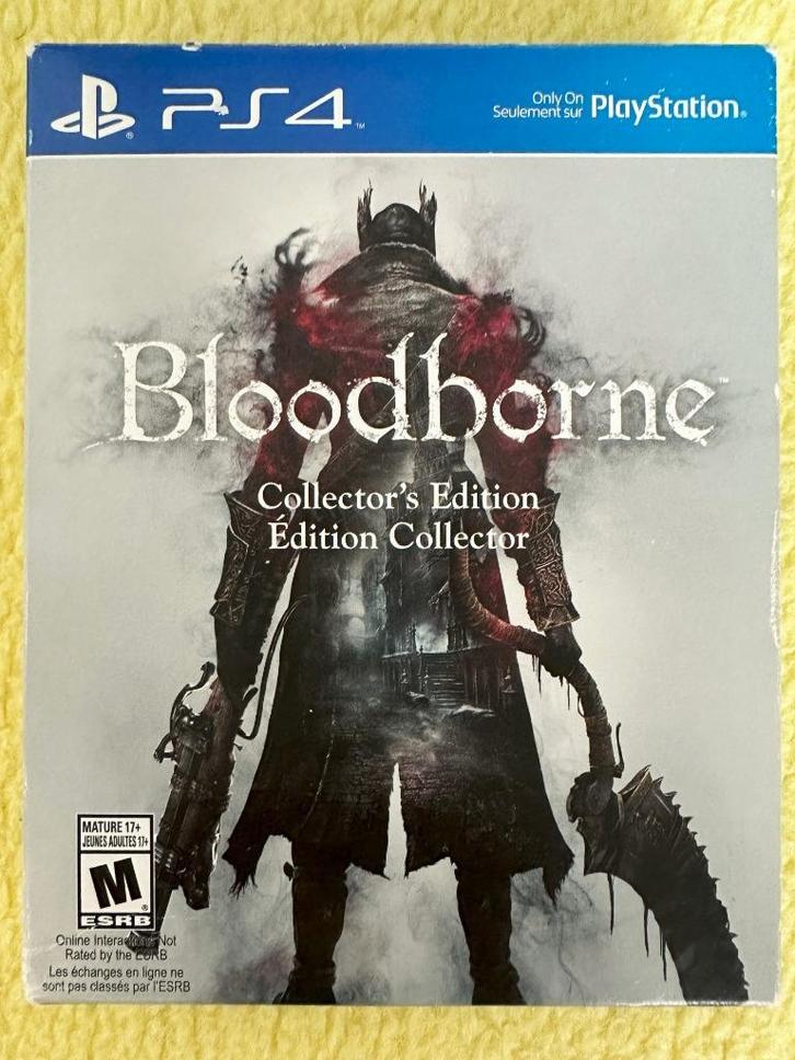 Bloodborne - COLLECTOR'S EDITION, Spelcomputers en Games, Games | Sony PlayStation 4, Zo goed als nieuw, Avontuur en Actie, 1 speler