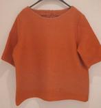 Top/truitje in warme herfsttint, Handmade, Maat 42/44 (L), Nieuw, Oranje
