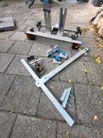 Twinnyload Twinny load fietsendrager incl caravan steun, Auto diversen, Fietsendragers, Ophalen, 2 fietsen, Gebruikt, Trekhaakdrager