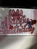 Stitch glitter taart toppers taart versiering Lilo en Stitch, Nieuw, Versiering, Taarten, Verzenden