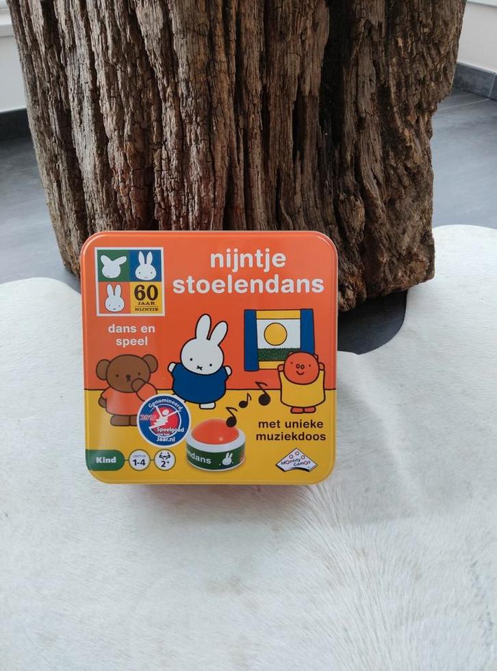 Spel "Nijntje stoelendans", Kinderen en Baby's, Speelgoed | Educatief en Creatief, Zo goed als nieuw, Ophalen of Verzenden