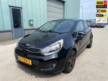 Kia Rio 1.2 CVVT Plus Pack zwart airco 2012 beschikbaar voor biedingen