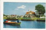 GIETHOORN BONDSCAFE RESTAURANT HOLLANDS VENETIE TOURINGCARS, Ophalen of Verzenden, 1940 tot 1960, Ongelopen, Overijssel