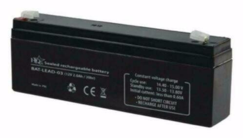 Onderhoudsvrije Loodaccu 12 Volt 2 Ah [12-2Ah], Audio, Tv en Foto, Accu's en Batterijen, Nieuw, Ophalen of Verzenden