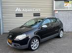 Volkswagen Polo 1.4-16V Cross Automaat / Airco / NAP / APK 0, Stof, Gebruikt, 4 cilinders, Zwart