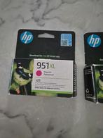 2x HP 951 XL Inktcartridge - Roze/Magenta, Computers en Software, Printerbenodigdheden, Ophalen of Verzenden, Nieuw, Cartridge