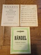 Händel Sonaten - voor dwarsfluit en klavier., Ophalen of Verzenden, Gebruikt, Les of Cursus, Klassiek