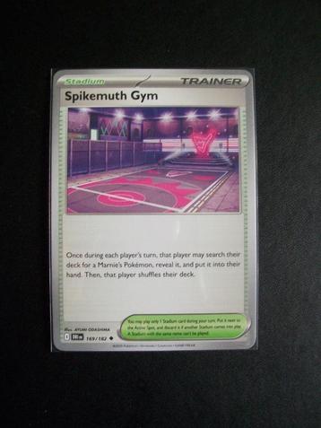 9629. Nieuwe Pokemon Kaart Trainer SPIKEMUTH GYM (169/182) beschikbaar voor biedingen