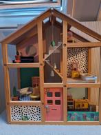 Poppenhuis hout, leuk voor Sint of Kerst, Ophalen of Verzenden, Gebruikt, Poppenhuis