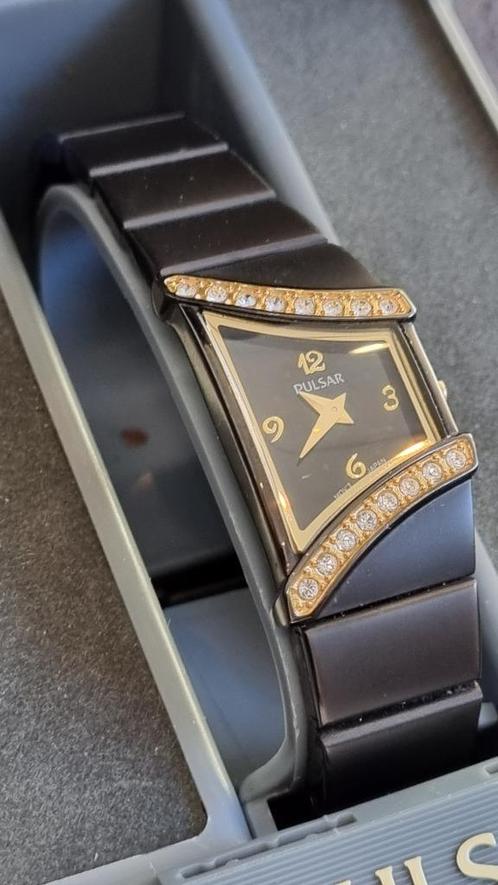 Pulsar dames quartzhorloge PEGG38X1, Sieraden, Tassen en Uiterlijk, Horloges | Dames, Zo goed als nieuw, Polshorloge, Overige merken