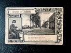 Miliaire kaart Spoorlaan Tilburg rond 1900, Ophalen of Verzenden, Voor 1920, Gelopen, Noord-Brabant