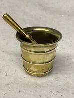 Messing mini Vijzel, Antiek en Kunst, Antiek | Koper en Brons, Ophalen, Koper