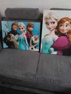 2 Canvas doeken van frozen 70x50, Ophalen, Gebruikt, Wanddecoratie