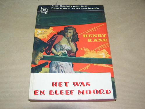 Het was en bleef moord-Henry Kane(UMC Real 28), Boeken, Detectives, Gelezen, Ophalen of Verzenden