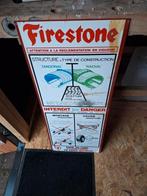 Firestone bord, Ophalen of Verzenden, Gebruikt, Reclamebord