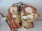 kerst jozef maria kindje van stof kerstgroep 17 cm hoogte, Diversen, Kerst, Ophalen of Verzenden, Gebruikt