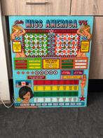 Vintage Bally Miss America ’75 Backglass – Collector’s Item!, Gulden, Ophalen of Verzenden, Zo goed als nieuw