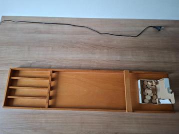Sjoelbak met stenen 100x25 cm beschikbaar voor biedingen