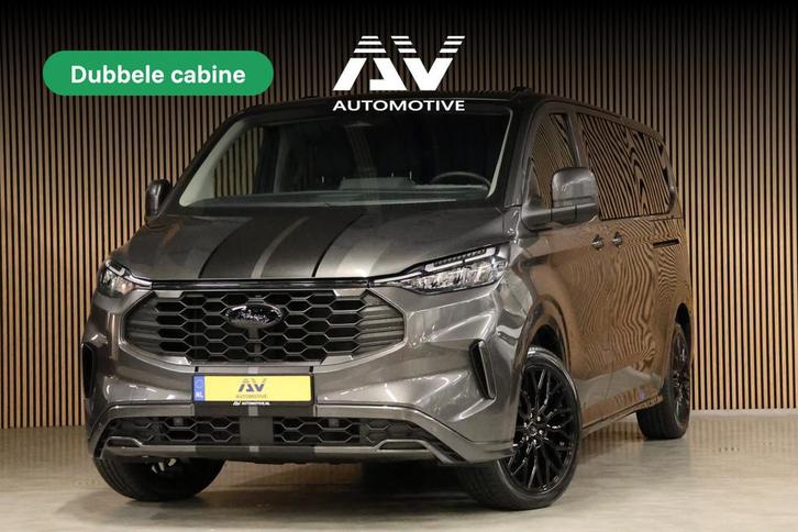 Ford Transit Custom 320 2.0 TDCI L2H1 Sport 170 PK DC | Dubb, Auto's, Bestelauto's, Bedrijf, Te koop, ABS, Achteruitrijcamera