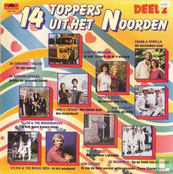 14 Toppers Uit Het Noorden Deel 2  Originele LP Nieuw.  Genr beschikbaar voor biedingen