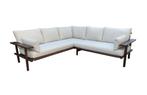 Hoek Loungebank Laruna | Acacia en Sand | Eurofar, Verzenden, Nieuw, Hout