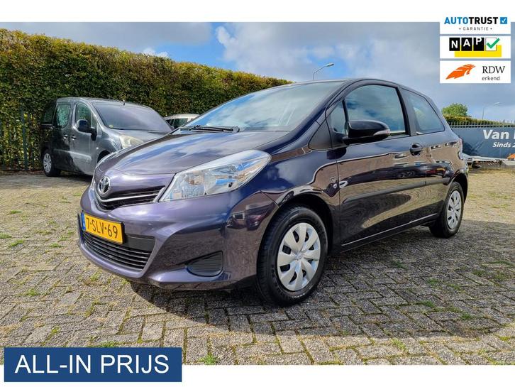 Toyota Yaris 1.0 VVT-i Comfort AIRCO 4 NIEUWE BANDEN, Auto's, Toyota, Bedrijf, Te koop, Yaris, ABS, Airbags, Airconditioning, Alarm