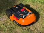 Worx robotmaaier met object ogen en laadstation, Tuin en Terras, Ophalen, Gebruikt, WORX, Met regensensor