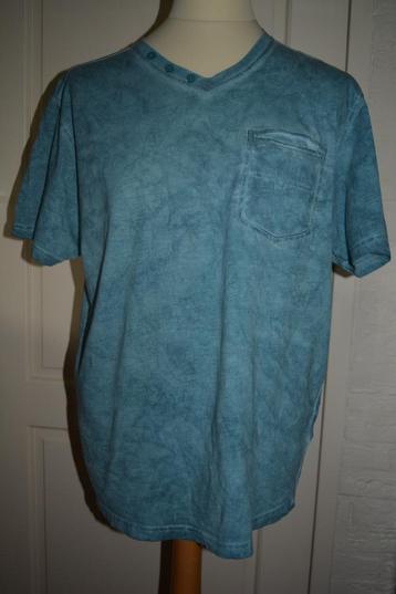 Tom Tailor denim, petrol blauw/groen shirt, mt XL beschikbaar voor biedingen
