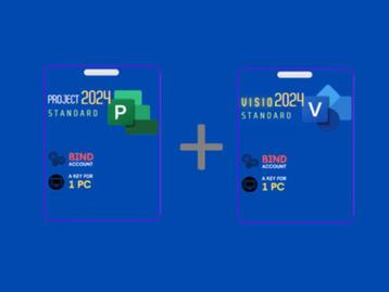 Project 2024 Standard + Visio 2024 Standard Bundel beschikbaar voor biedingen