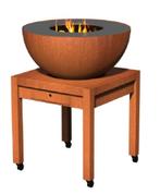 Bocca - Bull - Cortenstaal Plancha BBQ, Tuin en Terras, Houtskoolbarbecues, Ophalen, Nieuw