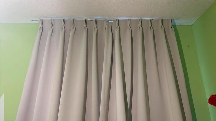 Gordijn Rome, ecru, 170x260cm, Huis en Inrichting, Stoffering | Gordijnen en Lamellen, Nieuw, 200 cm of meer, 150 tot 200 cm, Crème