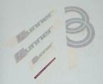 Stickerset Gilera Runner Pro Piaggio Org 577973, Ophalen of Verzenden, 50cc-Scooterparts, Info@50cc-scooterparts.nl, Veen