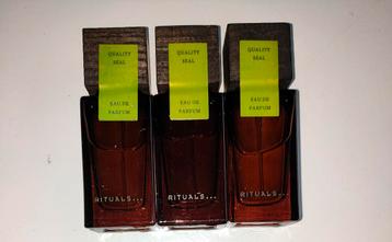 3x Rituals Rose De Shiraz 15 ml Eau de Parfum EDP  beschikbaar voor biedingen