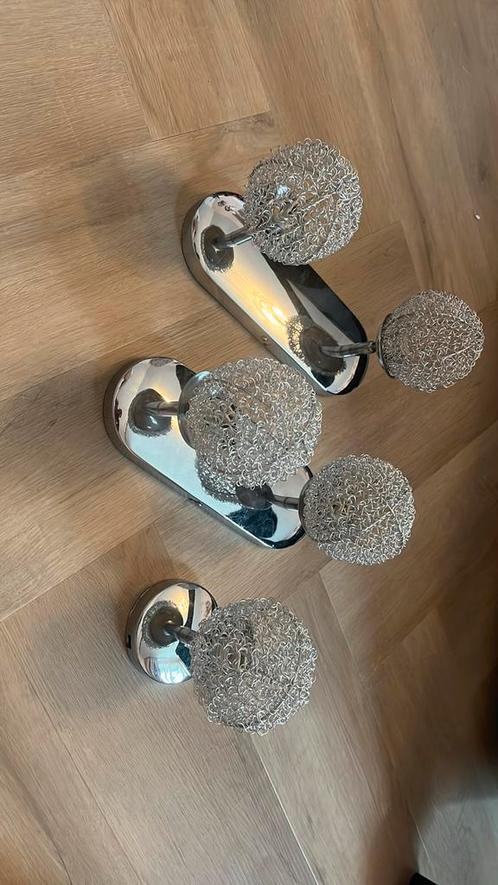 Plafondlampen drie stuks, Huis en Inrichting, Lampen | Spots, Zo goed als nieuw, Ophalen of Verzenden