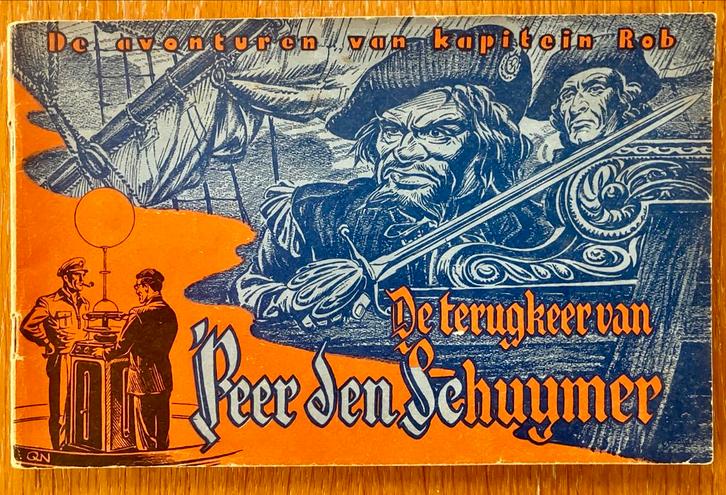 Vintage Stripboeken - o.a. Kapitein Rob, Boeken, Kinderboeken | Jeugd | onder 10 jaar, Gelezen, Fictie algemeen, Ophalen of Verzenden