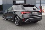 Audi A3 Sportback 35 TFSI S-Tronic S-Line facelift/ Panodak/, Auto's, Audi, Automaat, Huisgarantie, Zwart, Bedrijf