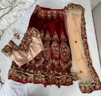 Lehenga saree met  bloes M, Kleding | Dames, Ophalen of Verzenden, Nieuw, Overige typen
