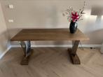 Eetkamertafel hout, Huis en Inrichting, Ophalen, 50 tot 100 cm, Zo goed als nieuw, Rechthoekig