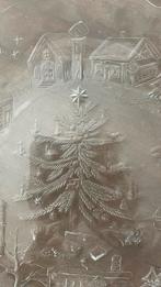 Glazen schaal met kerst afbeeldingen, Ophalen of Verzenden, Nieuw
