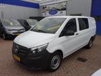 Mercedes-Benz Vito 114 CDI Lang L2 DUBBELE CABINE NAVIGATIE, Auto's, Gebruikt, 4 cilinders, 2000 kg, Bedrijf