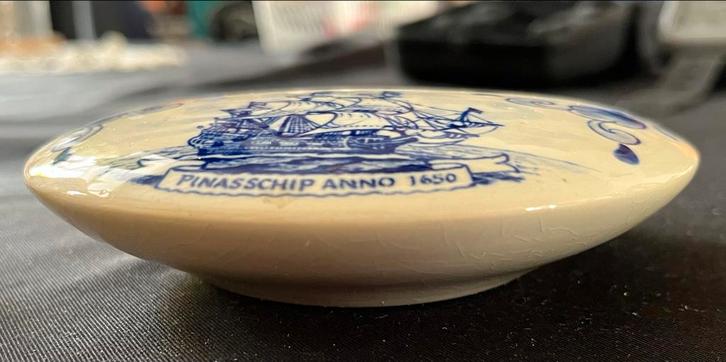 Nedlloyd Asbak Schoonhoven Keramiek, Antiek en Kunst, Antiek | Keramiek en Aardewerk, Ophalen of Verzenden