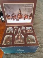 Kerstdorp met Verlichting - 10 Stuks, Ophalen of Verzenden, Zo goed als nieuw