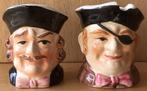 Royal Doulton Toby eierdop piraat (2x) - ZGAN, Antiek en Kunst, Antiek | Keramiek en Aardewerk, Ophalen of Verzenden