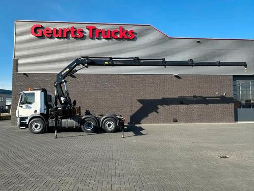 DAF CF 85 410 6X2 + HIAB 422EP-5 HIPRO TREKKER/SATTELZUG/TRA, Auto's, Vrachtwagens, Bedrijf, Te koop, ABS, Achteruitrijcamera