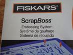 Fiskars Scrap Boss 12 x 12 Tray Craft Embossing System, Ophalen of Verzenden, Frame of Mal