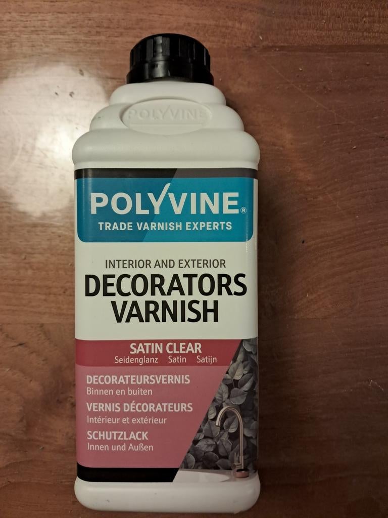 Vernis, Doe-het-zelf en Verbouw, Verf, Beits en Lak, Ophalen of Verzenden, Wit