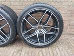 Velgenset Meisterwerk MW02 zwart gepolijst, Auto-onderdelen, Banden en Velgen, Banden en Velgen, Winterbanden, Personenwagen, Ophalen